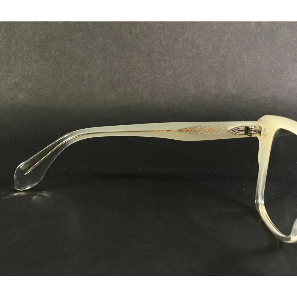 Gigi Studios Eyeglasses Frames GS1027/25O THRIVE 006 Ivory Clear Fade 53-14-140